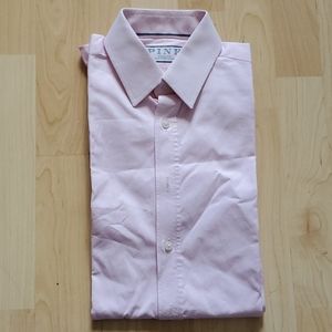 Men's Thomas Pink Super Slim Dress Shirt